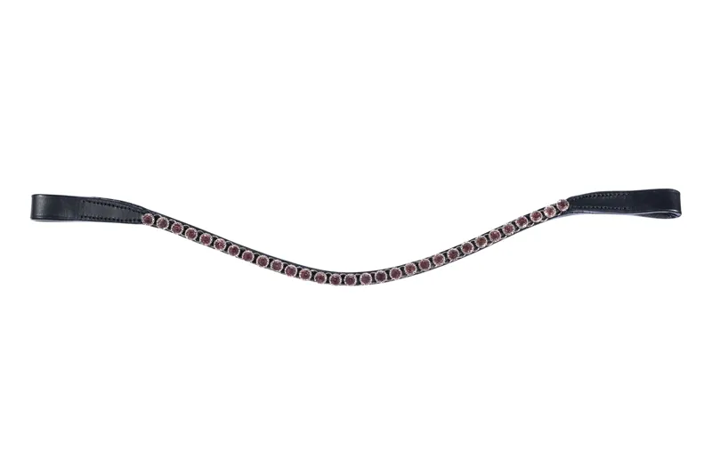 HKM Precious Browband in Rose Pink